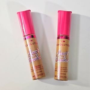 2 Revolution Beauty Concealer Color Honey
